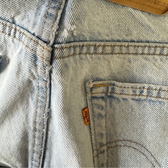 Y2K Vintage Levi's Orange Tab High Rise Jeans Size 36 100% Cotton - Picture 13 of 16